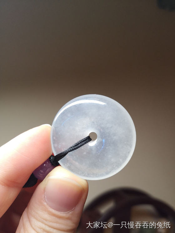 给点建议要不要留，白冰扣子_翡翠