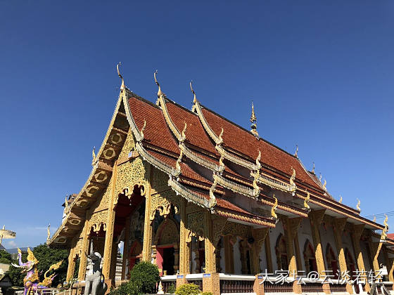 时隔九年，再次来到泰国，这次带上了妈妈和娃，在清迈真的有逛不完的庙，按不完的的泰..._旅游泰国