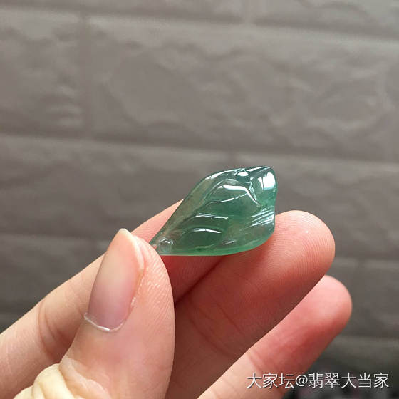 有人看得出这上面雕了啥吗_花件翡翠