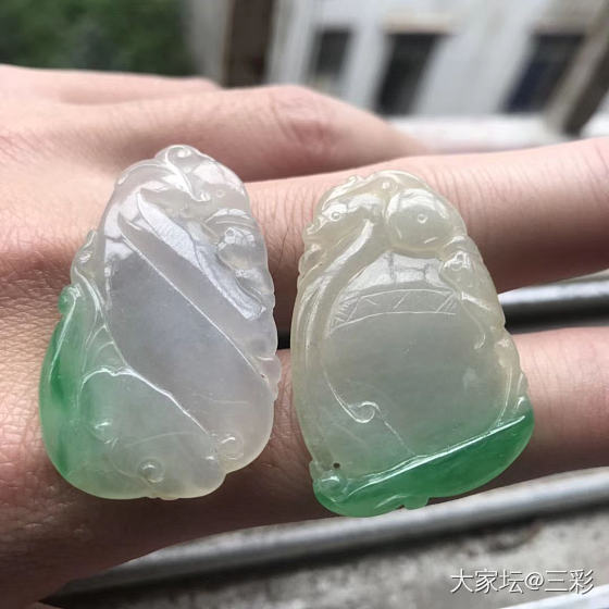 这个雕工是不是很差？_挂件翡翠