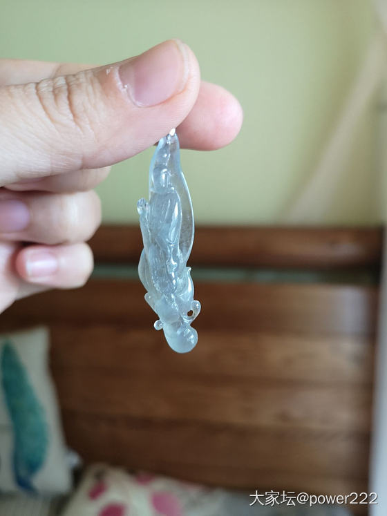 刚入手的无相佛_挂件翡翠