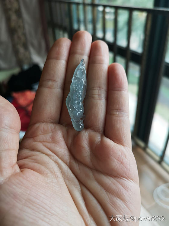刚入手的无相佛_挂件翡翠