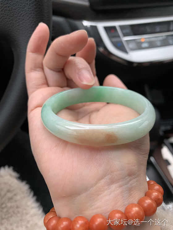新入的小双色_手镯翡翠