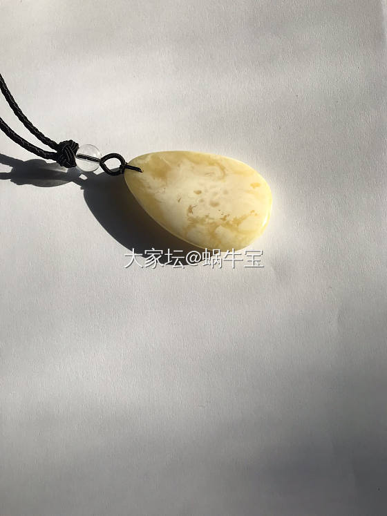 蛋花汤_挂件琥珀蜜蜡