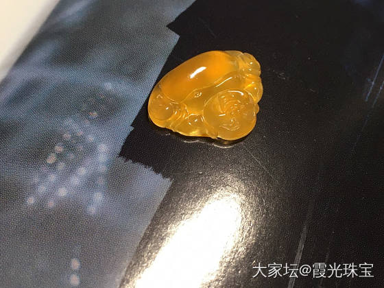 今年见过美的黄糖色之一_首饰