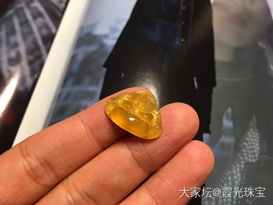 今年见过美的黄糖色之一_首饰