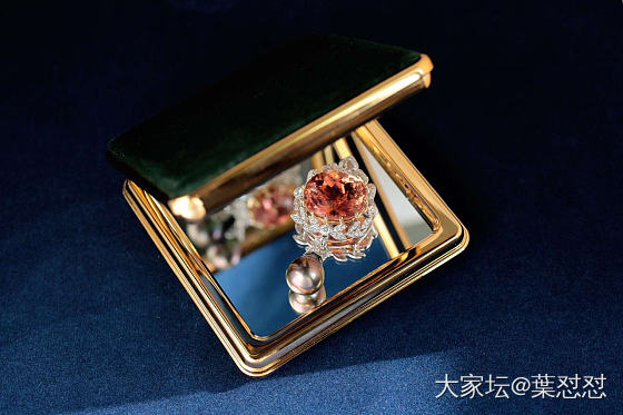 海蓝宝戒指和碧玺珍珠吊坠_首饰