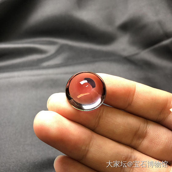 一颗新货天然全干净 面包山西瓜碧玺！！
22.35克拉 颜色靓丽 晶体通透 实物..._碧玺