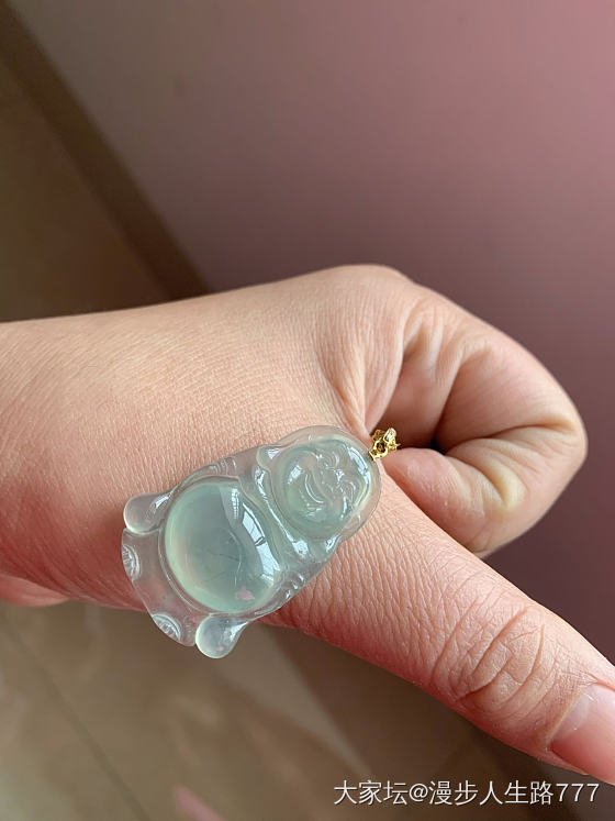 最近镶嵌回来的二个小东西_戒指挂件翡翠