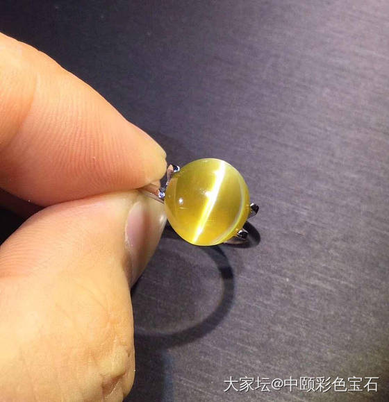 ##中颐天然斯里兰卡金绿猫眼##  6.93ct  GRS证书_猫眼金绿宝石名贵宝石