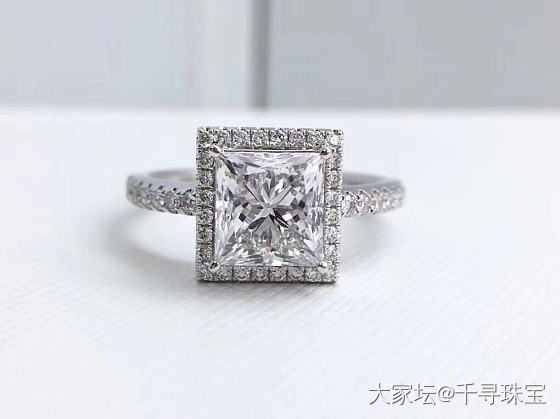 公主方 3.02ct F VS2 EX VG N GIA_异形钻千寻珠宝