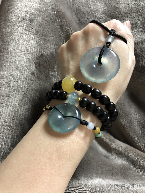 年终奖以另一种形式陪伴着我_手饰平安扣翡翠