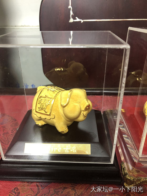 金猪金如意，2019顺心顺意吧_摆件金