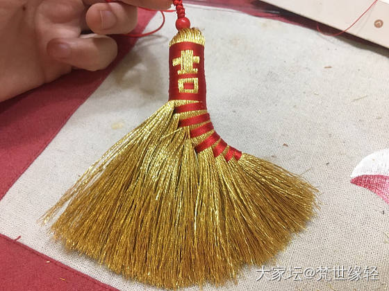 这个扫帚很吉_编绳