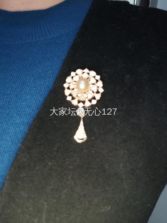 今天出门走亲戚戴的！_金