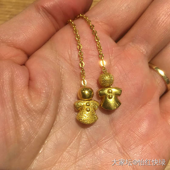 20年前的周大福金娃娃_金