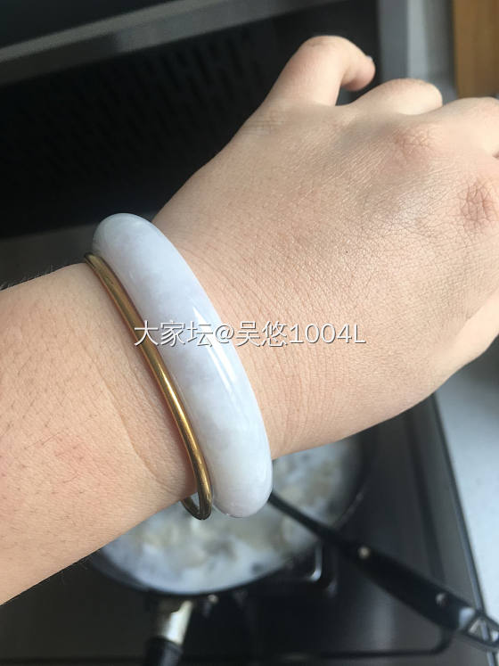 重新发下 大家帮看看 值吗_手镯翡翠