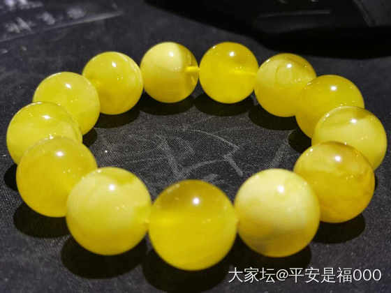 16+金绞白，全品，各位懂行的好朋友，这样的品质，现在市场价多少？_珠串琥珀蜜蜡