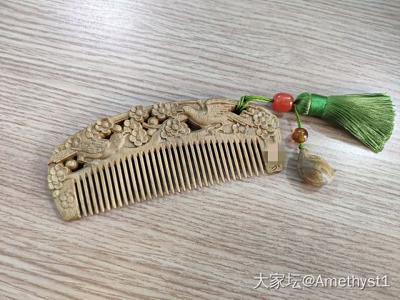 坛里种草的梳子到了_绿檀梳子木