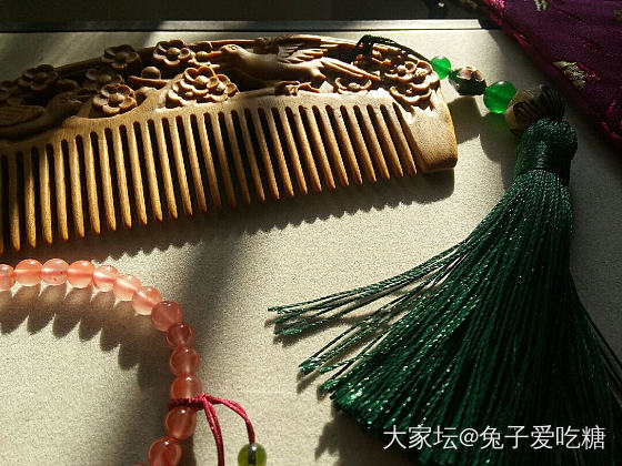 喜上梅梢_木梳子