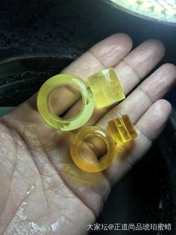 戒指，扳指。新年教练手！_扳指琥珀