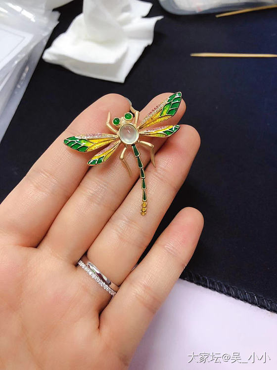可爱的小蜻蜓_首饰