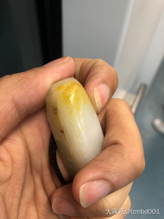 小白又来学习了，是籽料吗？_挂件和田玉
