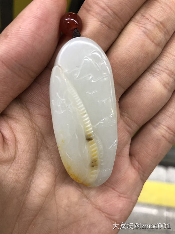 小白又来学习了，是籽料吗？_挂件和田玉
