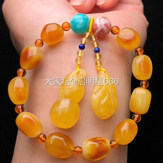 这件蜜蜡随形手串怎么样，为什么都说丑？_珠串琥珀蜜蜡