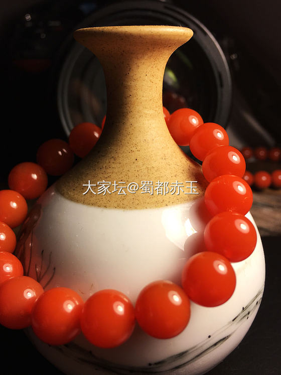 马上就到吃🍒的季节了😄_珠串南红