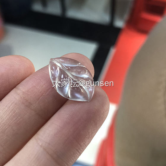 玻璃种小叶_花件翡翠