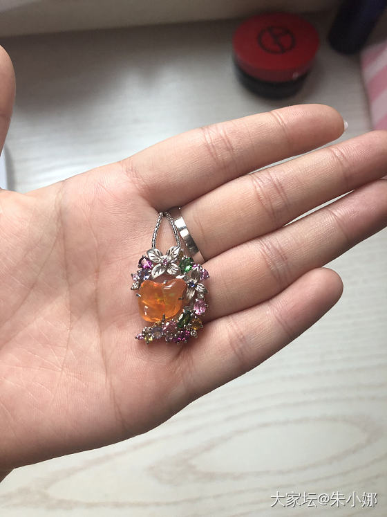今天就是你咯！我最喜欢的欧珀_吊坠欧泊