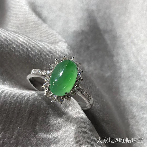 蛋面戒指_戒指翡翠