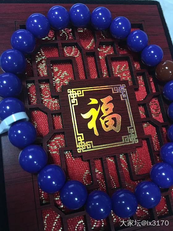 是真的青金石嘛？_珠串青金石