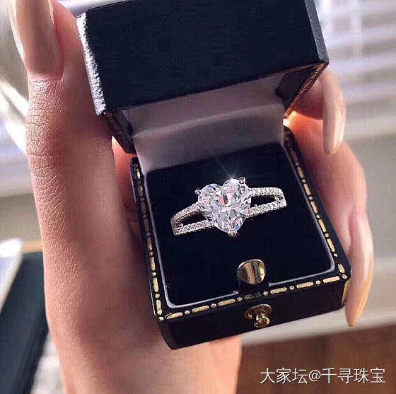 🔸2克拉浪漫爱心钻💎现货_钻石千寻珠宝