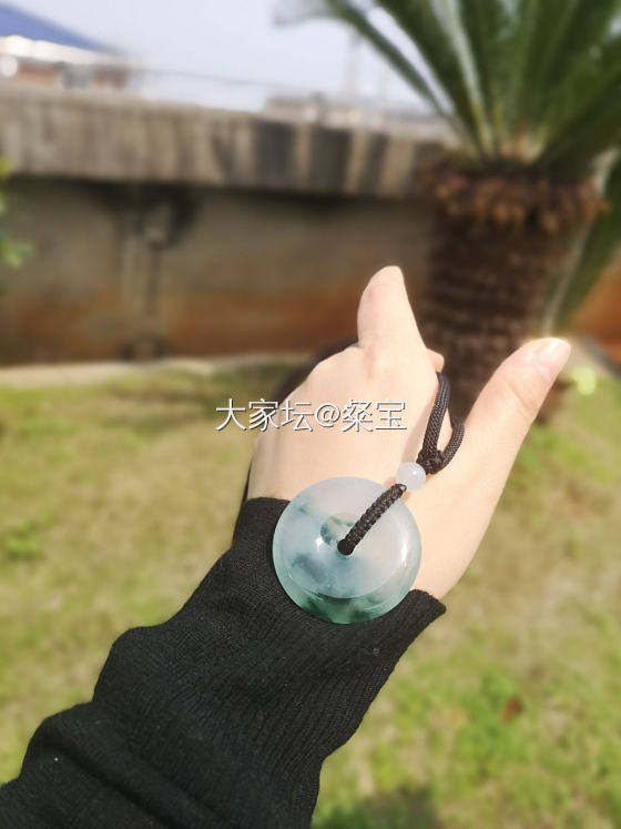 据说这次太阳☀️能多留个三五天_平安扣翡翠