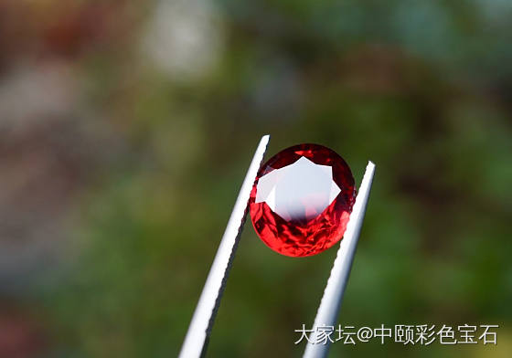 ##中颐旗舰收藏级别鸽血红红宝石##  4.24ct  GRS证书_刻面宝石红宝石名贵宝石