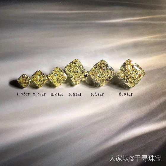 💎各形状钻石 现货小盒子🈶️_钻石千寻珠宝