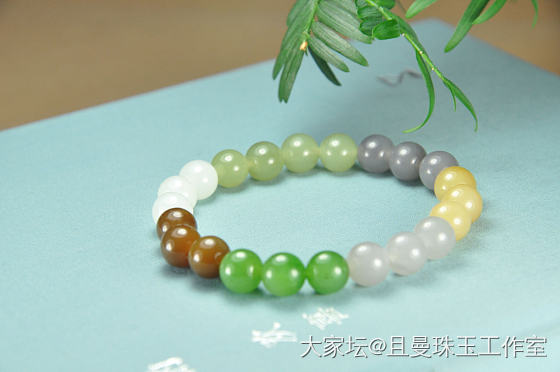 今日春分  莫负春光_挂件珠串和田玉