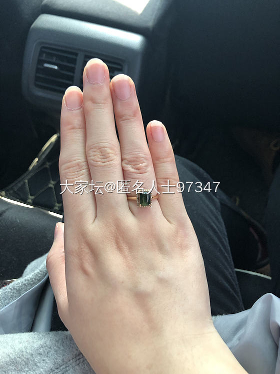 蓝绿碧玺_戒指碧玺彩色宝石