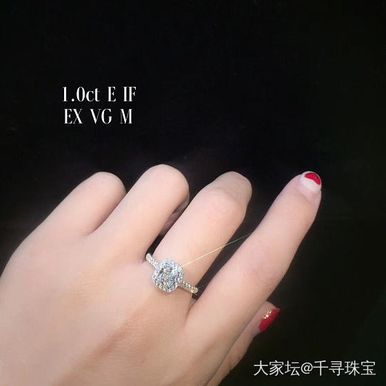 郭碧婷同款婚戒💍定起来_钻石千寻珠宝