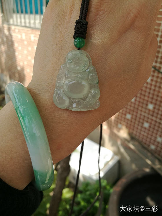 目前为止自己最好的一件宝贝_挂件翡翠
