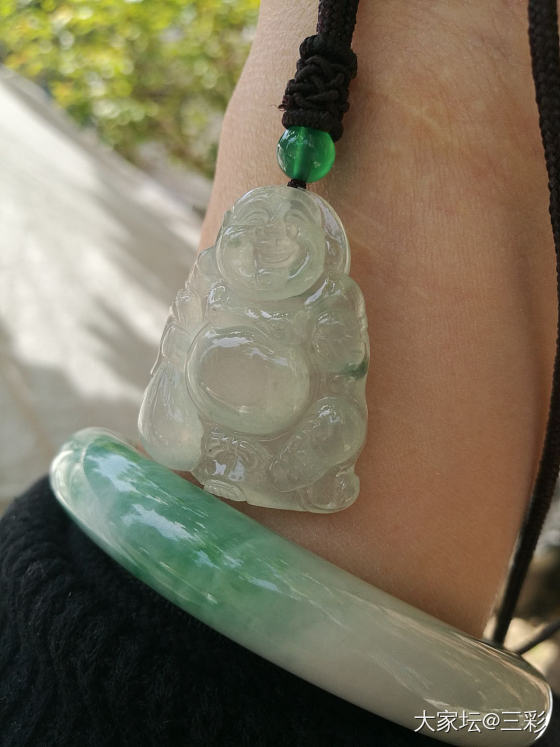 目前为止自己最好的一件宝贝_挂件翡翠