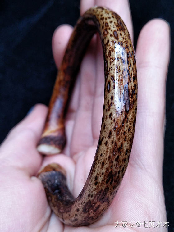 鸡血藤之骚豹🐆系列_鸡血藤手镯