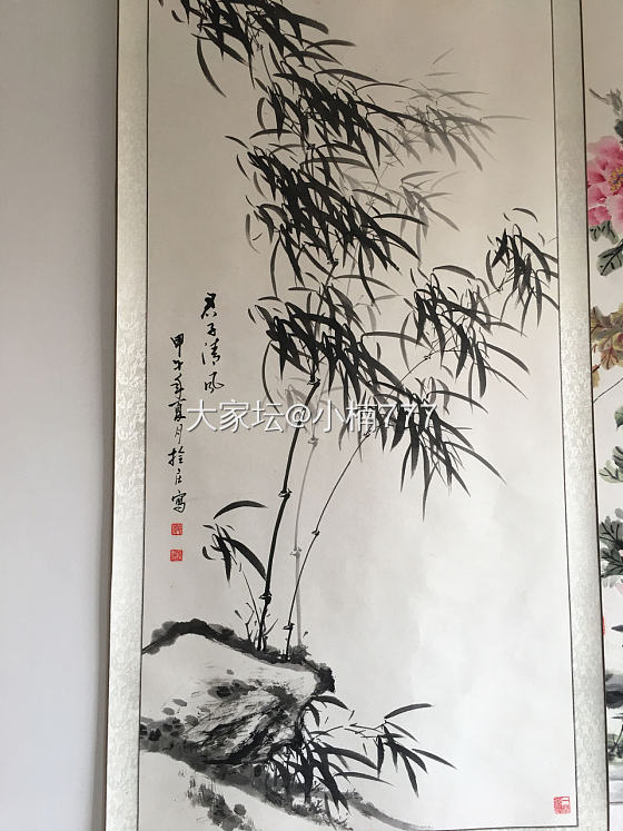 坛红款的竹子系列原型_国画