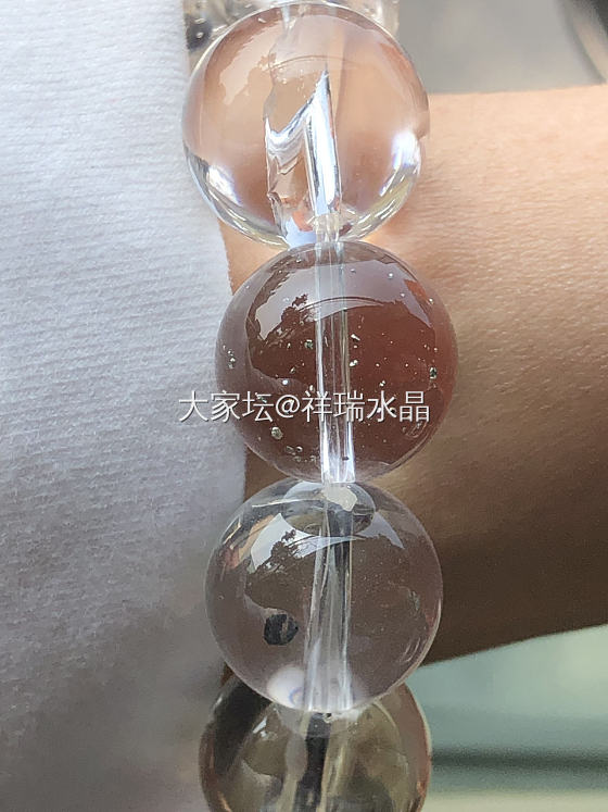 我的水晶能量手串_珠串水晶