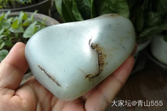 可以做摆件的和田玉籽料_原石和田玉