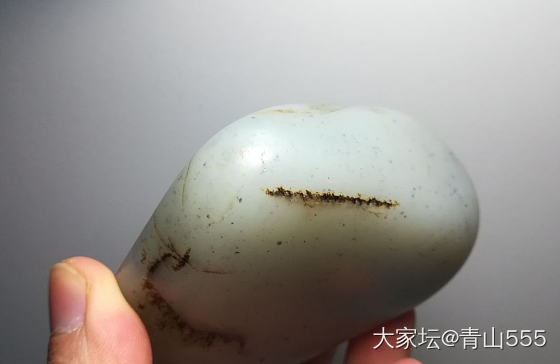 可以做摆件的和田玉籽料_原石和田玉