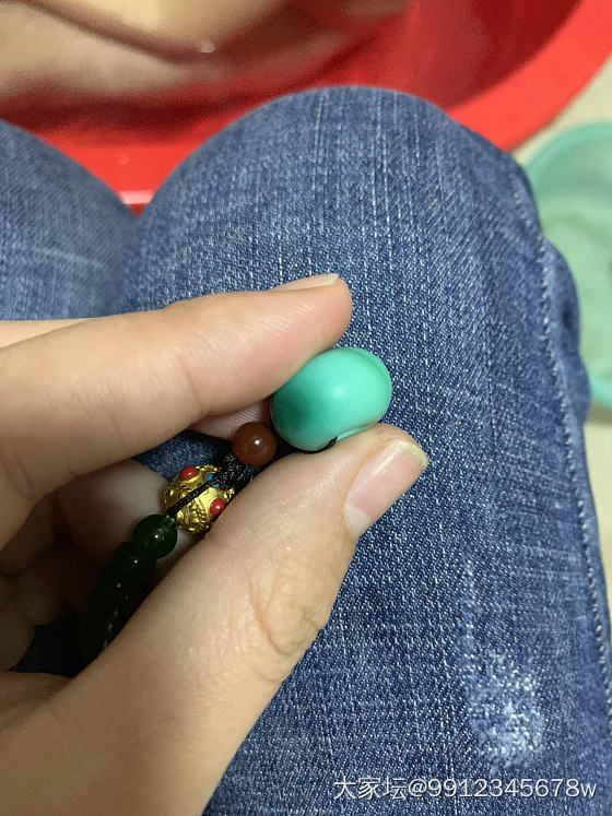 有懂松石的大神不？帮忙看看料_松石