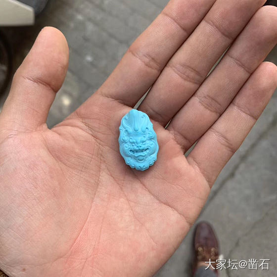 前世功德圆满，今生渡你成佛...🙏_挂件松石